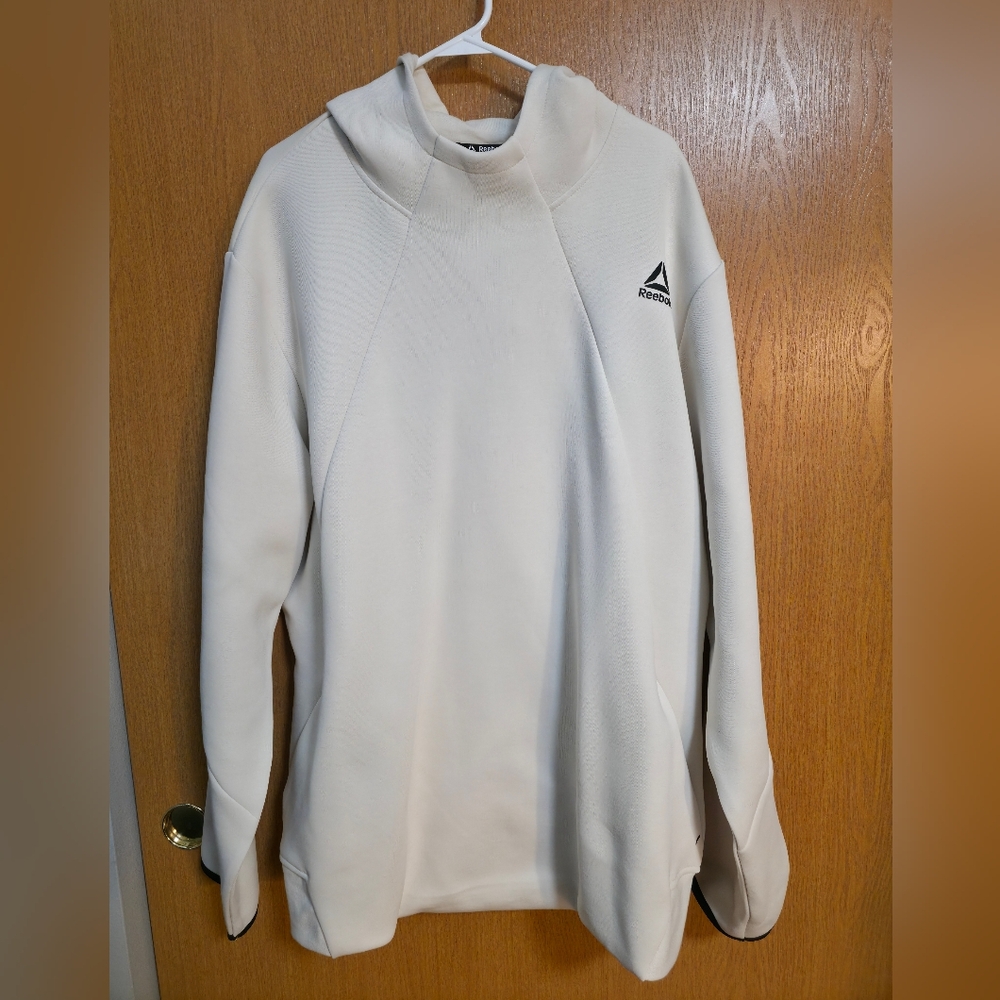 Reebok Men's Cream Hoodie 3XL